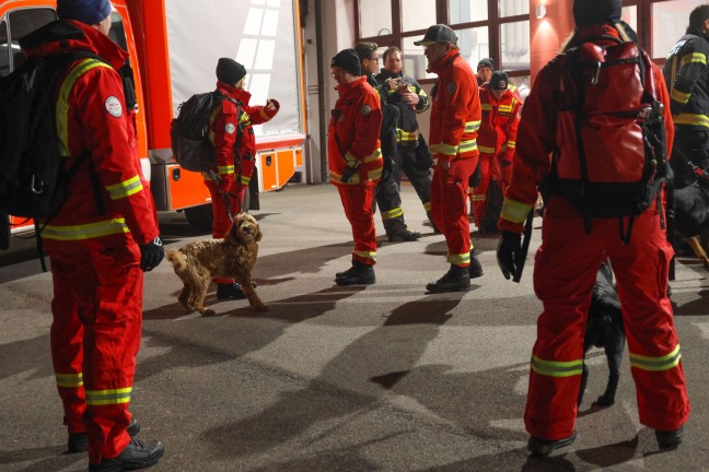 Groangelegte Suchaktion nach abgngigem Mann (38) an Stadtgrenze zwischen Leonding und Linz