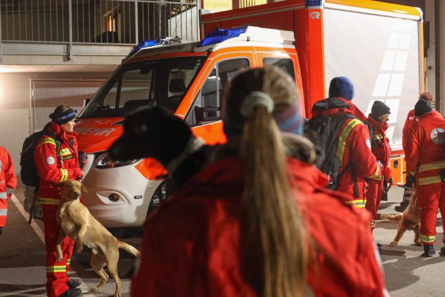 Groangelegte Suchaktion nach abgngigem Mann (38) an Stadtgrenze zwischen Leonding und Linz