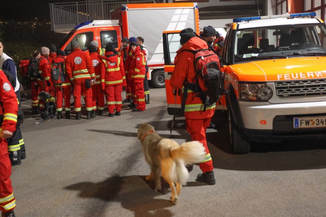 Groangelegte Suchaktion nach abgngigem Mann (38) an Stadtgrenze zwischen Leonding und Linz