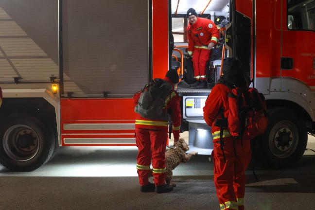 Groangelegte Suchaktion nach abgngigem Mann (38) an Stadtgrenze zwischen Leonding und Linz