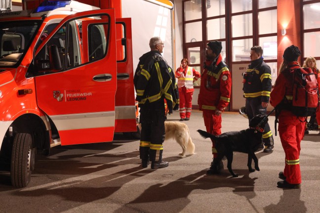 Groangelegte Suchaktion nach abgngigem Mann (38) an Stadtgrenze zwischen Leonding und Linz