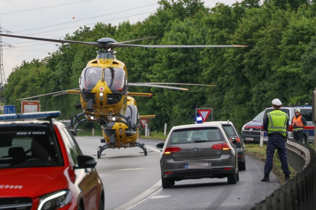 Prozess: Doch zwei Todesopfer nach schwerem Unfall auf Welser Autobahn in Wels-Oberthan