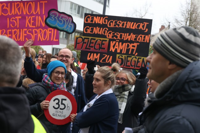 Entlastung gefordert: Betriebsversammlungen bei Ordensspitlern in Obersterreich