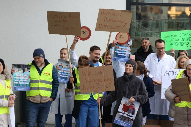 Entlastung gefordert: Betriebsversammlungen bei Ordensspitlern in Obersterreich