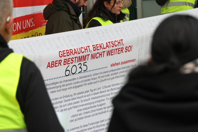 Entlastung gefordert: Betriebsversammlungen bei Ordensspitlern in Obersterreich