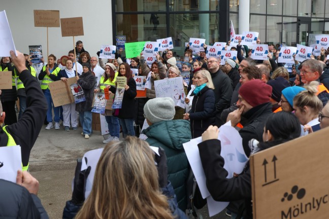 Entlastung gefordert: Betriebsversammlungen bei Ordensspitlern in Obersterreich