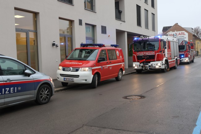 Tablet lste Einsatz von Feuerwehr und Energieversorgungsunternehmen in Wels-Innenstadt aus