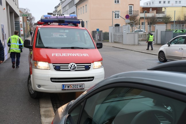 Tablet lste Einsatz von Feuerwehr und Energieversorgungsunternehmen in Wels-Innenstadt aus