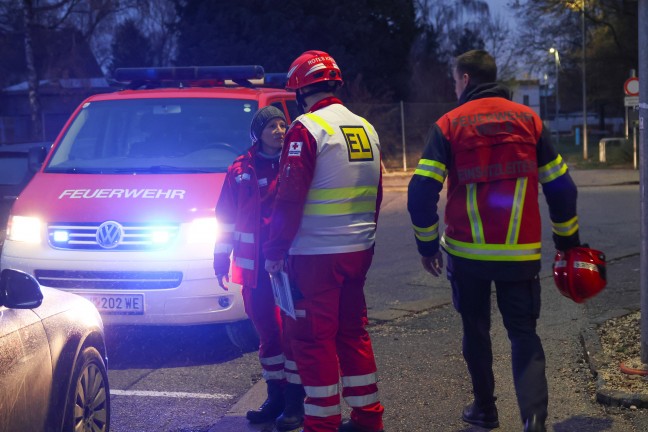 Angebranntes Kochgut in einer Wohnung eines Hochhauses in Wels-Lichtenegg