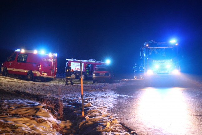 Brand einer Jagdhtte am Ramsauer Grtenberg in Molln lst Groeinsatz aus