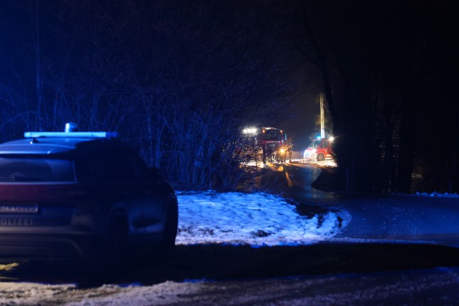 Brand einer Jagdhtte am Ramsauer Grtenberg in Molln lst Groeinsatz aus