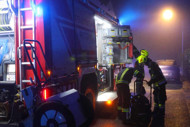 Kchenbrand in einem Wohngebude in Hrsching fordert zwei Verletzte