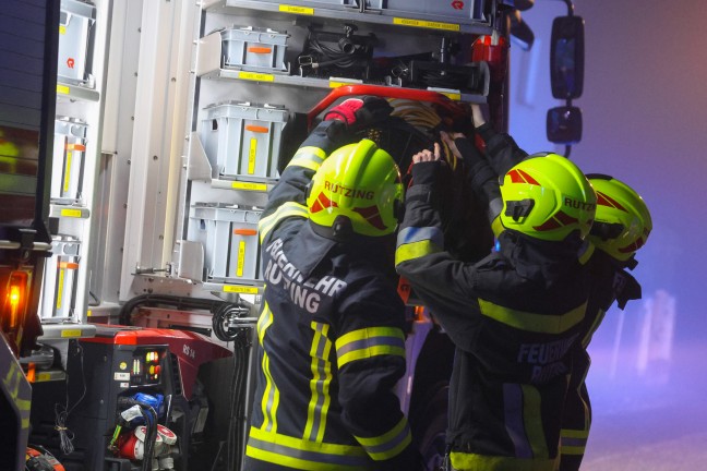 Kchenbrand in einem Wohngebude in Hrsching fordert zwei Verletzte