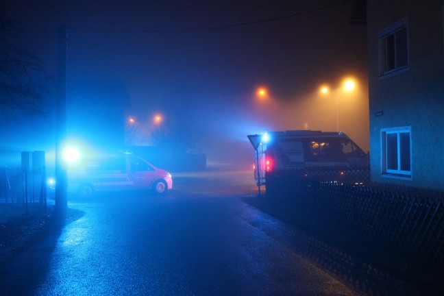 Kchenbrand in einem Wohngebude in Hrsching fordert zwei Verletzte