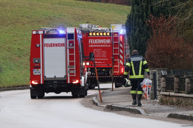 Brand in einer Kche im Keller eines Wohnhauses in Schrfling am Attersee