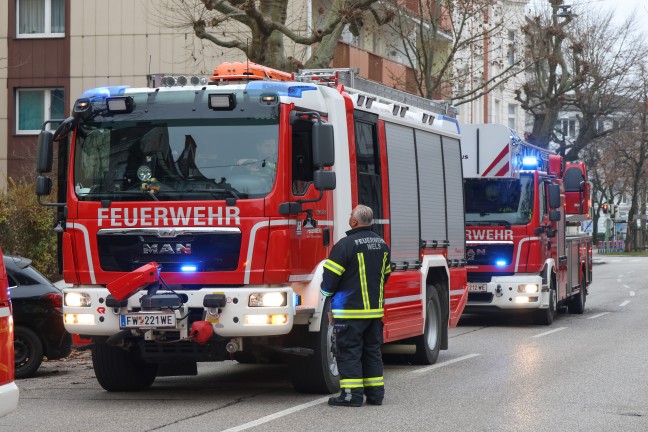 Angebranntes Kochgut in einer Wohnung in Wels-Innenstadt sorgte f�r verrauchtes Stiegenhaus