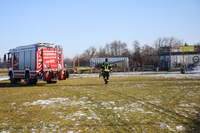 Gemeldete Rauchwolke in Marchtrenk stellte sich als Fehlalarm heraus