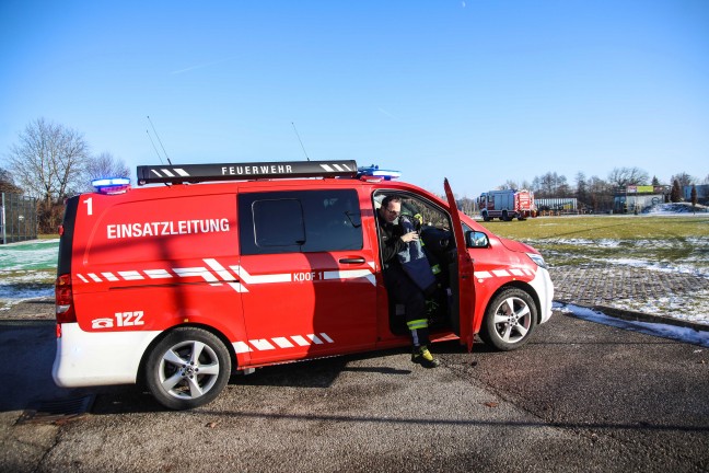 Gemeldete Rauchwolke in Marchtrenk stellte sich als Fehlalarm heraus
