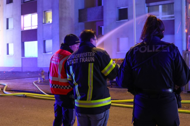 Brandermittlungen: Tatverd�chtiger nach Gro�brand einer Wohnanlage in Traun ausgeforscht