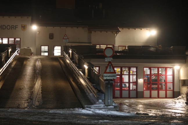 Personenevakuierung: Feuerwehreinsatz bei Evakuierung eines Personenzuges in Kirchdorf an der Krems