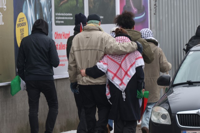 Pyrotechnikunfall: Demoteilnehmer sprengte sich bei Protestmarsch in Wels-Innenstadt Finger weg