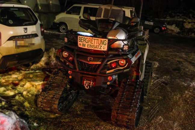 Bergrettungseinsatz: Feuerwehr zur Unterst�tzung bei Personensuche in Spital am Pyhrn alarmiert