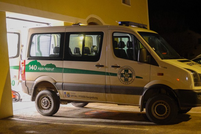 Bergrettungseinsatz: Feuerwehr zur Unterst�tzung bei Personensuche in Spital am Pyhrn alarmiert