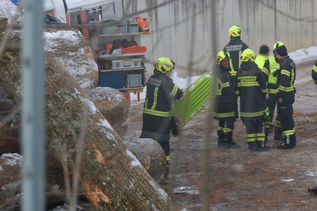 Personenrettung: F�nf Feuerwehren, Rettung, Notarzthubschrauber in Ried im Traunkreis im Einsatz