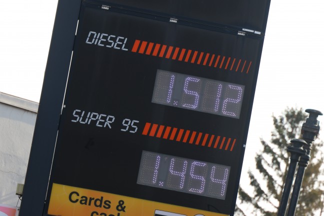 Krieg im Nahen Osten: Spritpreise an �sterreichischen Zapfs�ulen deutlich gestiegen