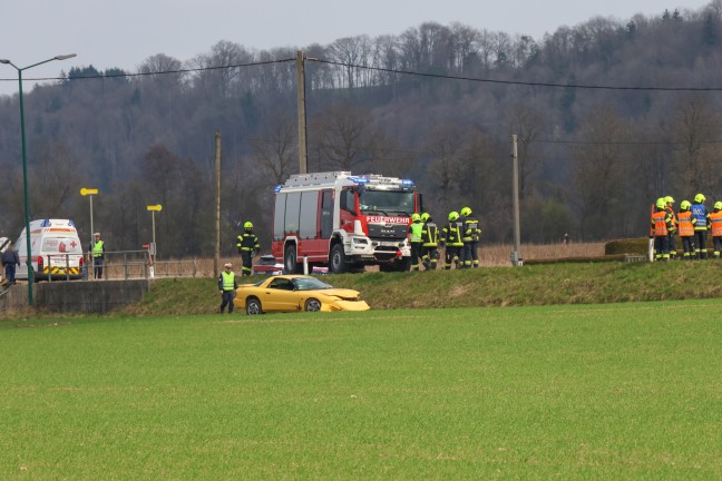 Verkehrsunfall bei Wei�kirchen an der Traun fordert eine leichtverletzte Person
