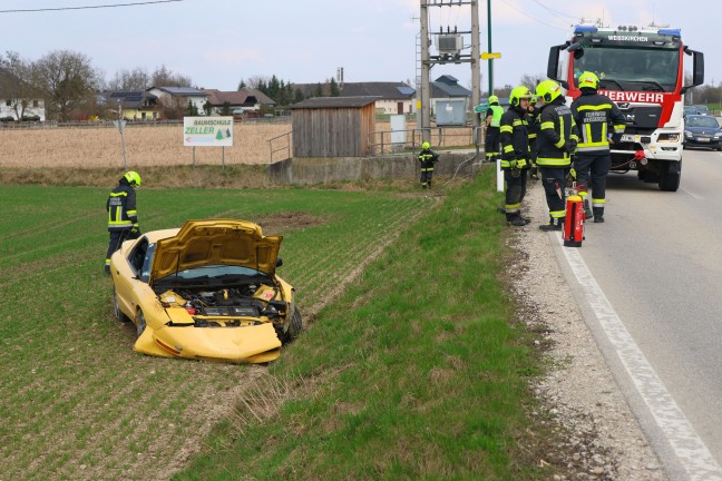 Verkehrsunfall bei Wei�kirchen an der Traun fordert eine leichtverletzte Person