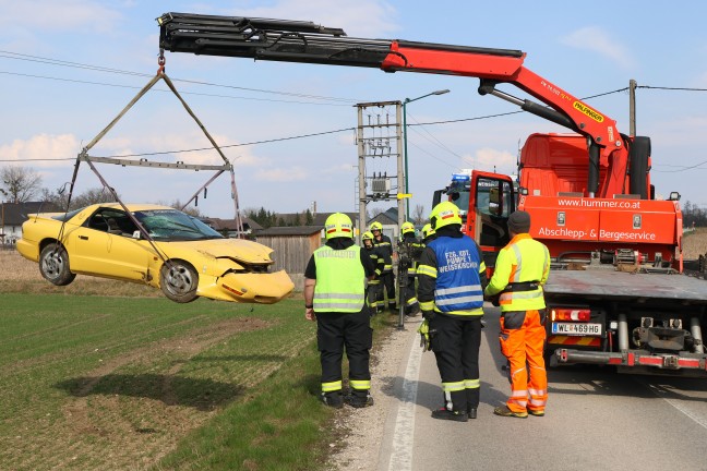 Verkehrsunfall bei Wei�kirchen an der Traun fordert eine leichtverletzte Person