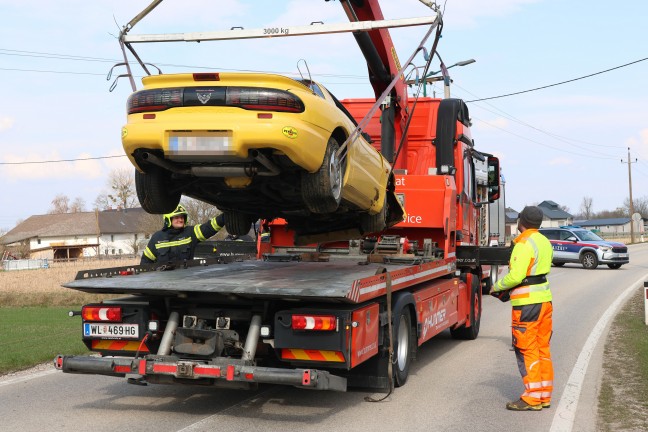 Verkehrsunfall bei Wei�kirchen an der Traun fordert eine leichtverletzte Person