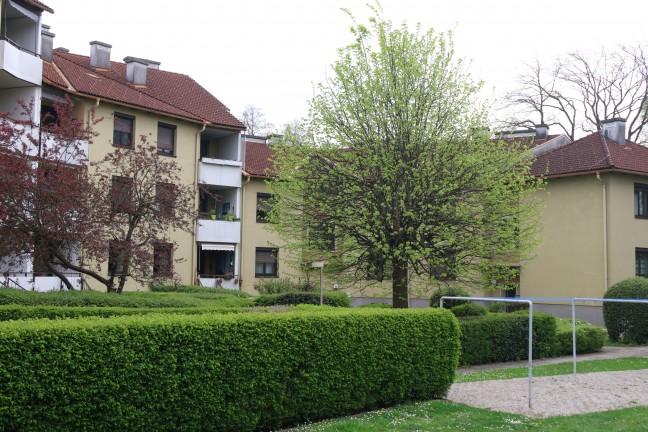 Schere und Spritze: Mann (27) bei Polizeieinsatz in Wohnung in Linz-Kleinm�nchen-Auwiesen erschossen