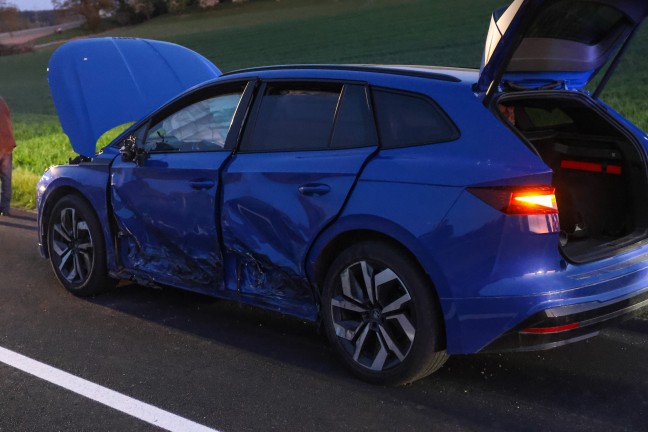 Streifkollision: Crash zweier Autos in Weibern endet mit Sachschaden und ohne Verletzte