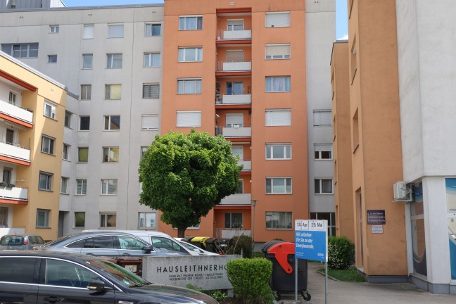 Verweste Leiche: Tochter lebte wochenlang in einer Wohnung in Wels-Neustadt neben toter Mutter (86)