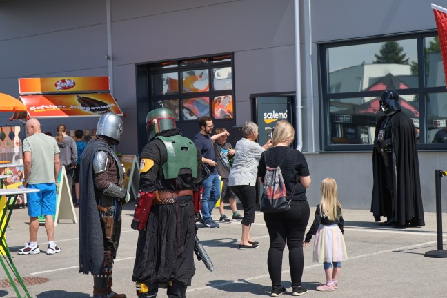 SCALEMO-Store: Galaktischer "Star Wars Day" lockte insbesondere eingefleischte Fans nach Gunskirchen