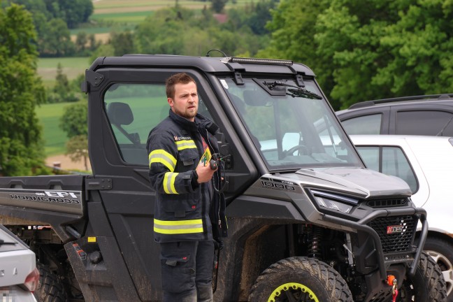 Personensuche: Gr��erer Einsatz von Polizei und Feuerwehr in Pettenbach und Steinbach am Ziehberg