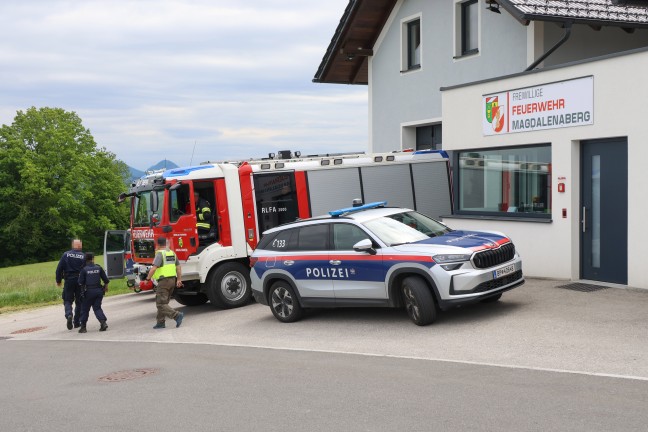 Personensuche: Gr��erer Einsatz von Polizei und Feuerwehr in Pettenbach und Steinbach am Ziehberg