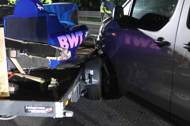 Schwerer Verkehrsunfall im dichten Pfingstreiseverkehr auf der Pyhrnautobahn bei Spital am Pyhrn