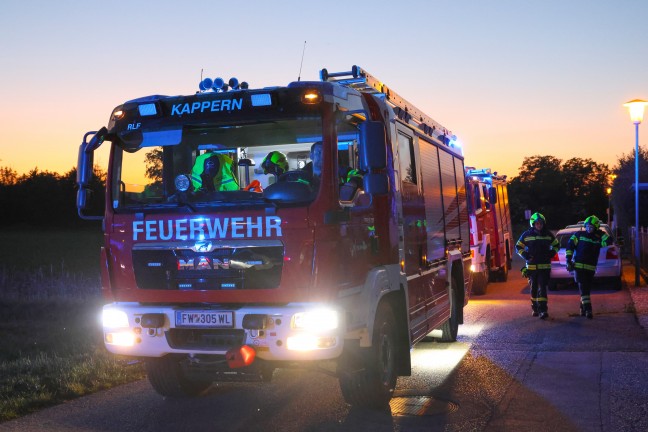 Gereizte Atemwege: Feuerwehr, Rettung und Notarzt wegen stechendem Geruch in Marchtrenk im Einsatz