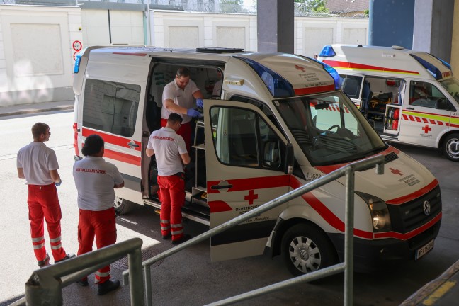 Brand in der Justizanstalt in Wels-Innenstadt sorgte f�r gr��eren Einsatz