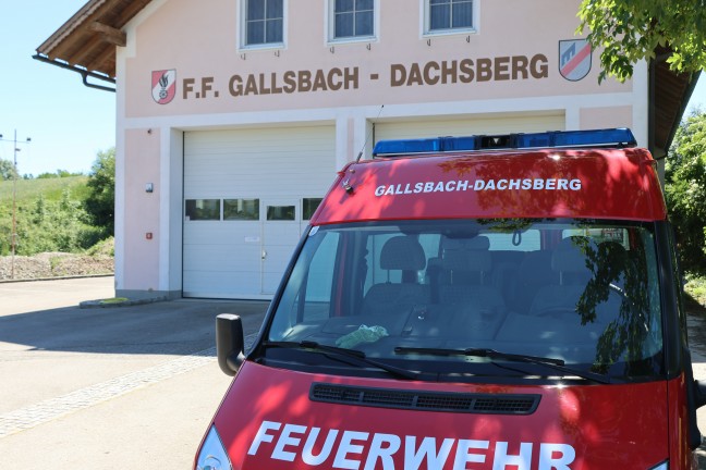Personensuche: Einsatzkr�fte zweier Feuerwehren zu Suchaktion nach Prambachkirchen alarmiert