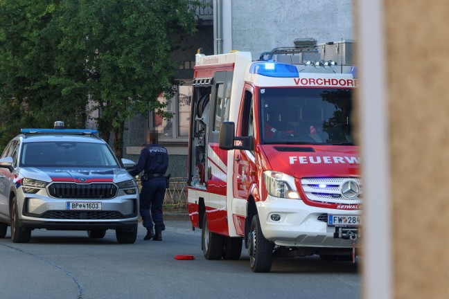 Juwelier-Einbruch: Auslage eines Uhrmachers im Ortszentrum von Vorchdorf mit Kleinbus gerammt
