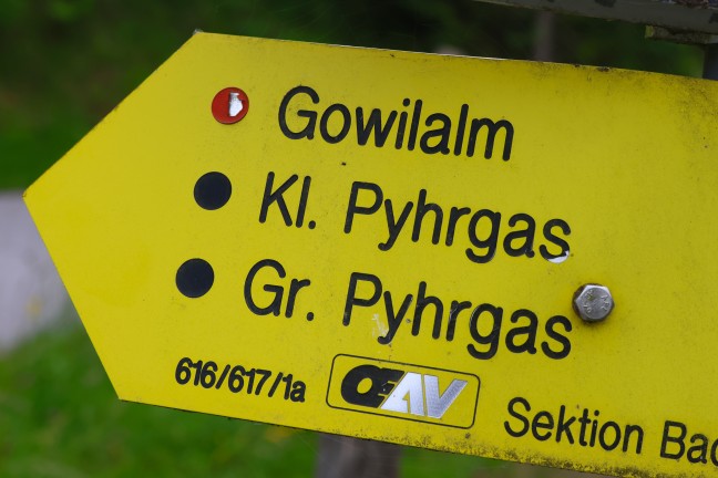 T�dlicher Alpinunfall: Bergwanderer (25) bei Pyhrgas�berschreitung in Spital am Pyhrn abgest�rzt