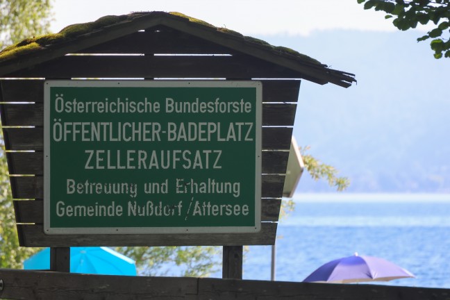 T�dlicher Badeunfall: Schwimmer (85) im Attersee bei Nu�dorf am Attersee untergegangen