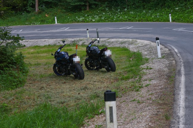 T�dlicher Motorradunfall: Motorradlenker (29) starb bei Sturz auf Gro�almstra�e in Altm�nster