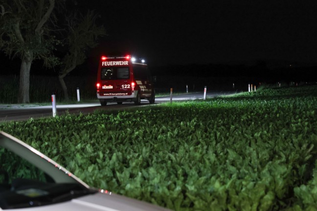 N�chtlicher Einsatz: Mehrst�ndige Suchaktion nach abg�ngiger Person in Hargelsberg