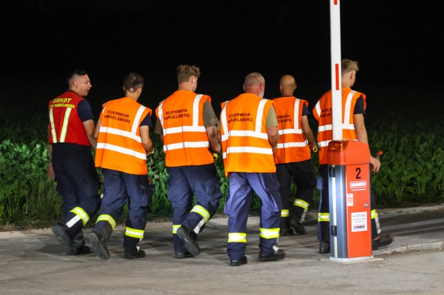 N�chtlicher Einsatz: Mehrst�ndige Suchaktion nach abg�ngiger Person in Hargelsberg