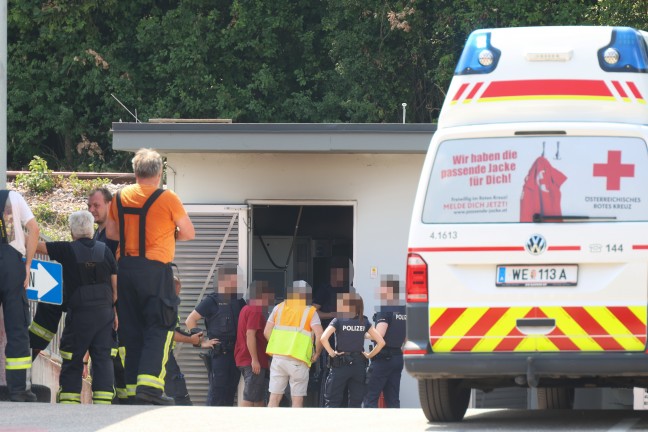 Brand in Trafostation: Zwei Verletzte bei Brandereignis in Stadl-Paura